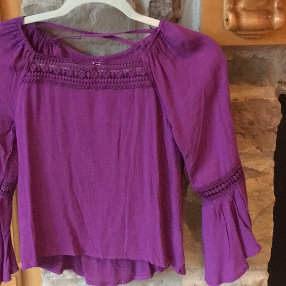 Beautees Flowy Girls Blouse Size M. - Picture 3 of 10